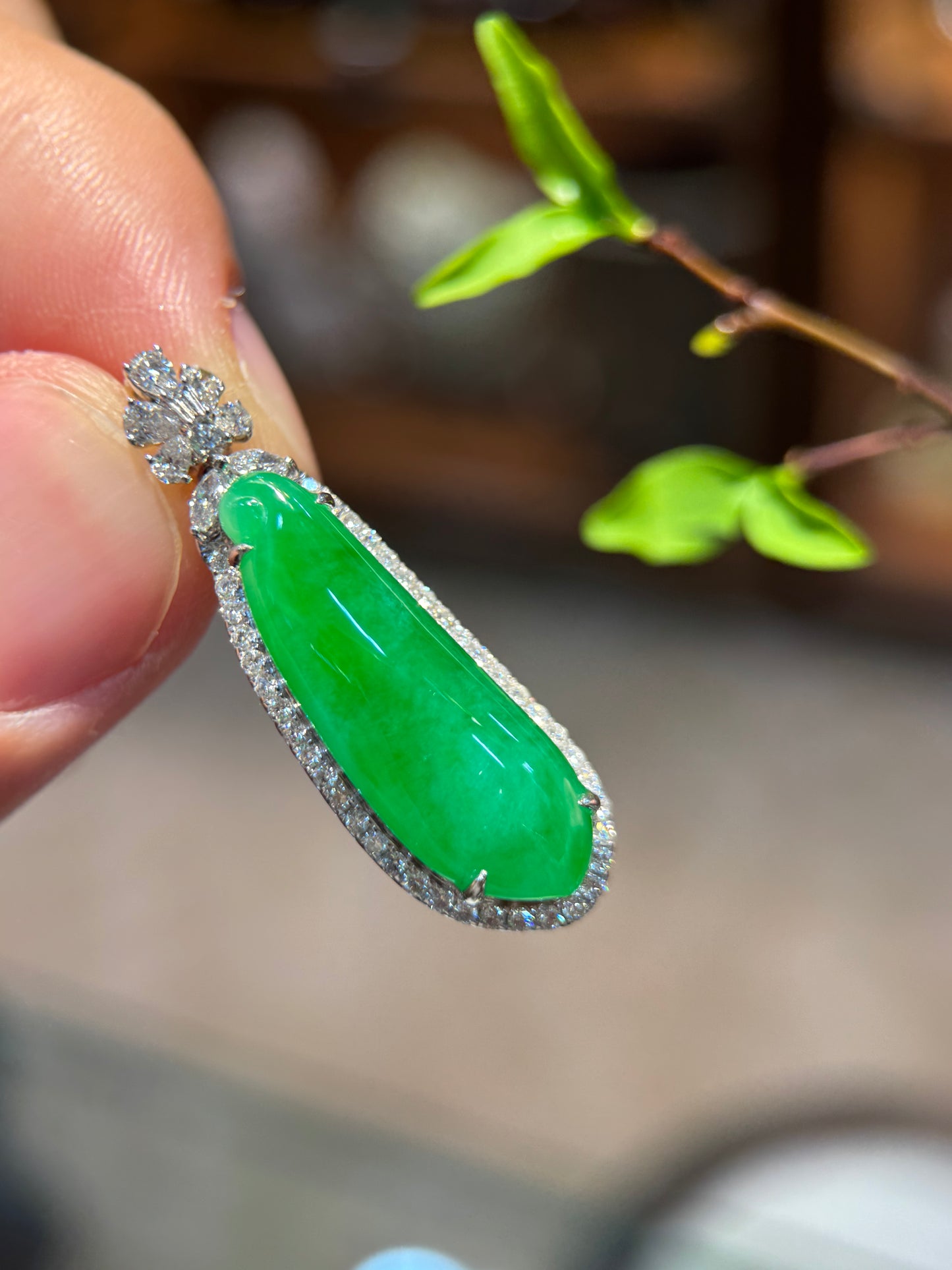 Green Melon (福瓜)Pendant (P145)