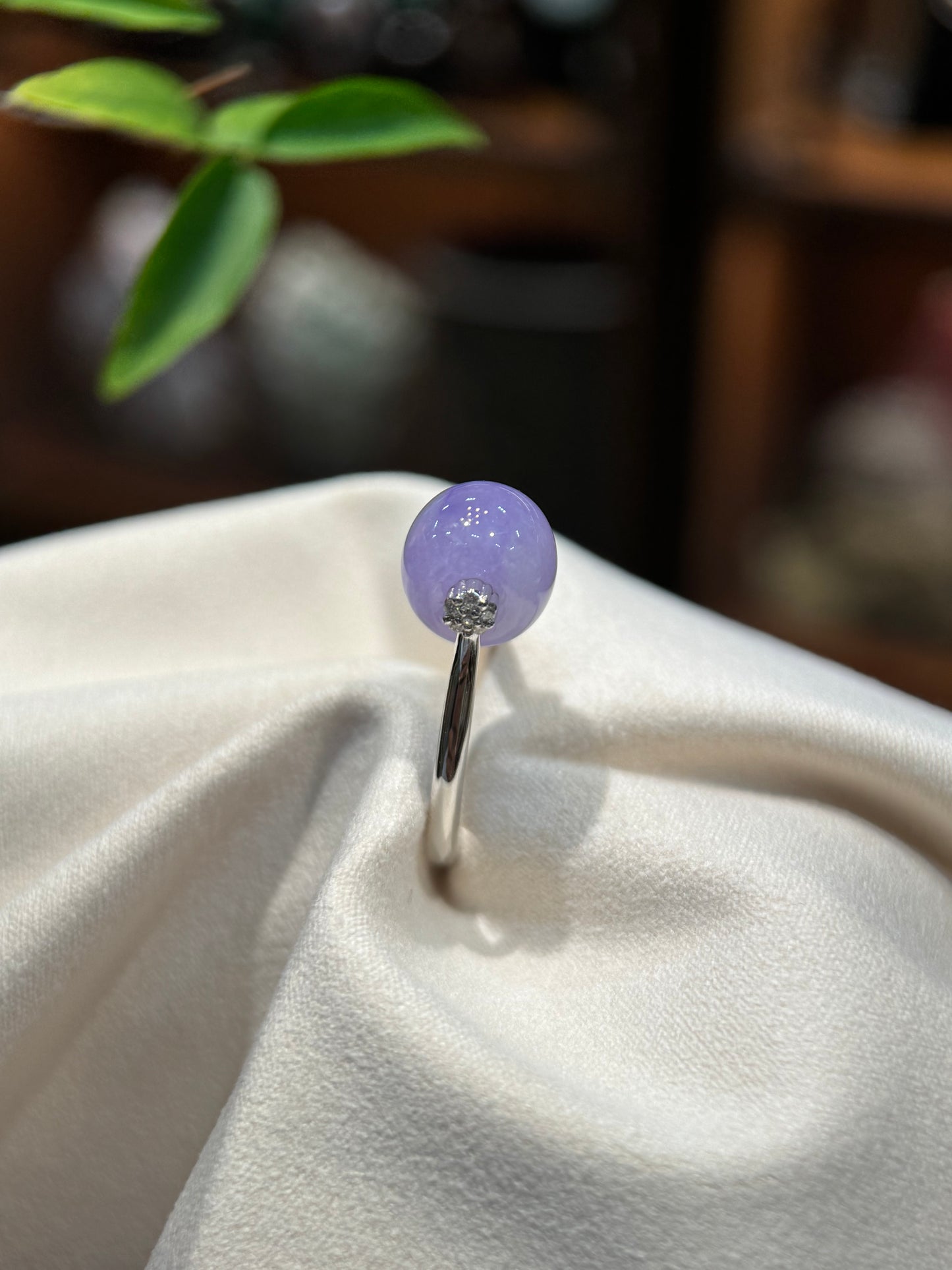 Lavender Barrel Ring (R146)