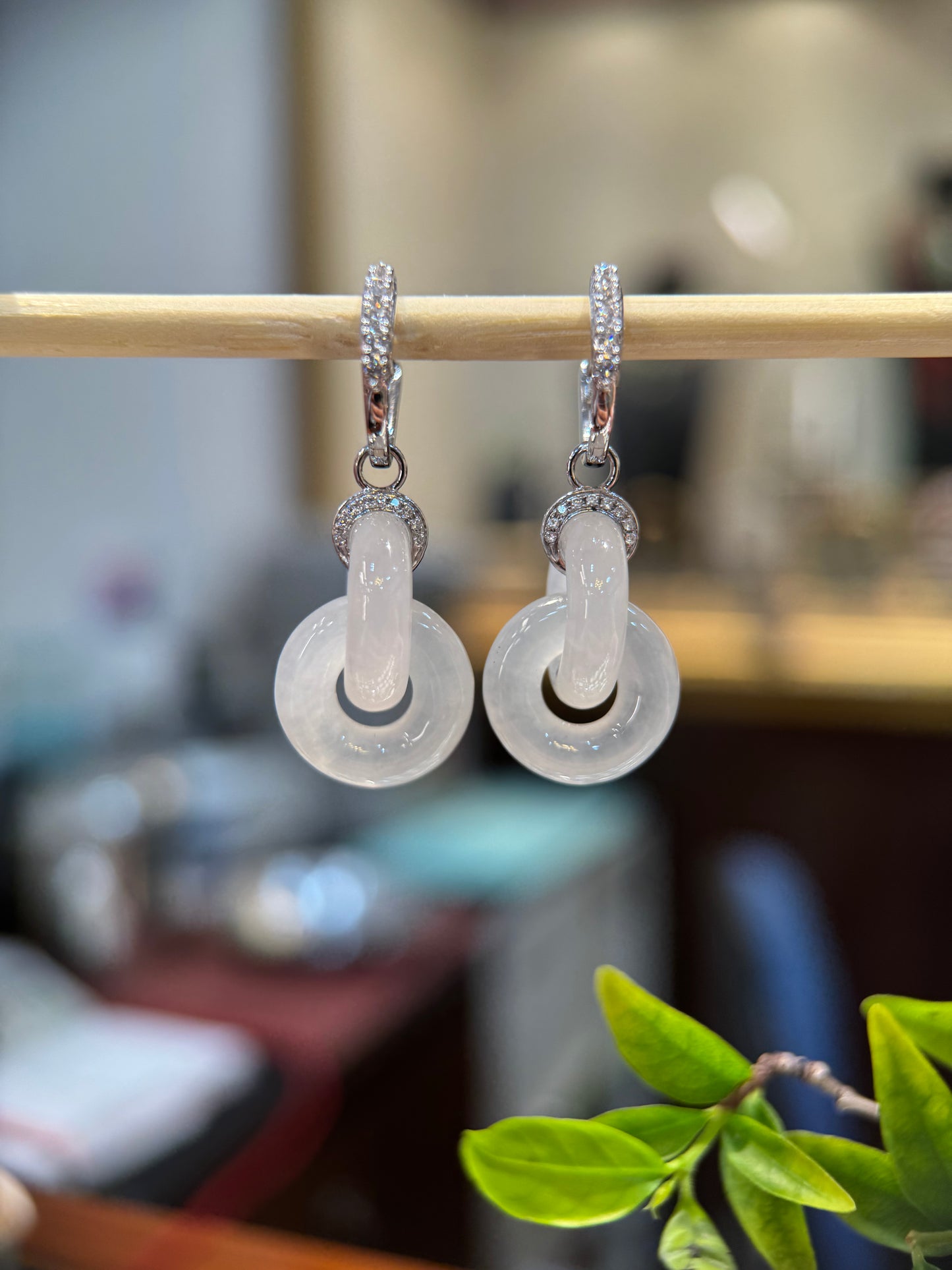 Icy Double Loop Earring (E332)