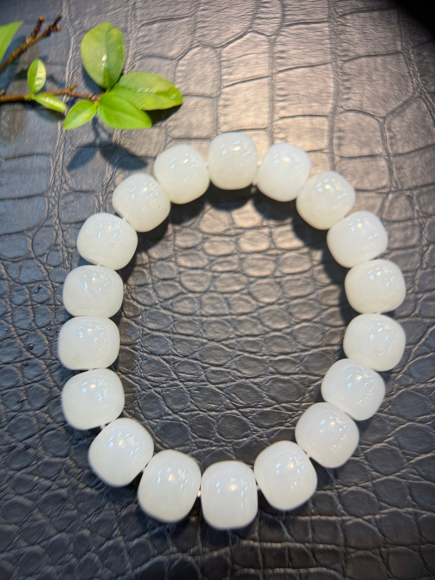 Nephrite beads Bracelet (B016)