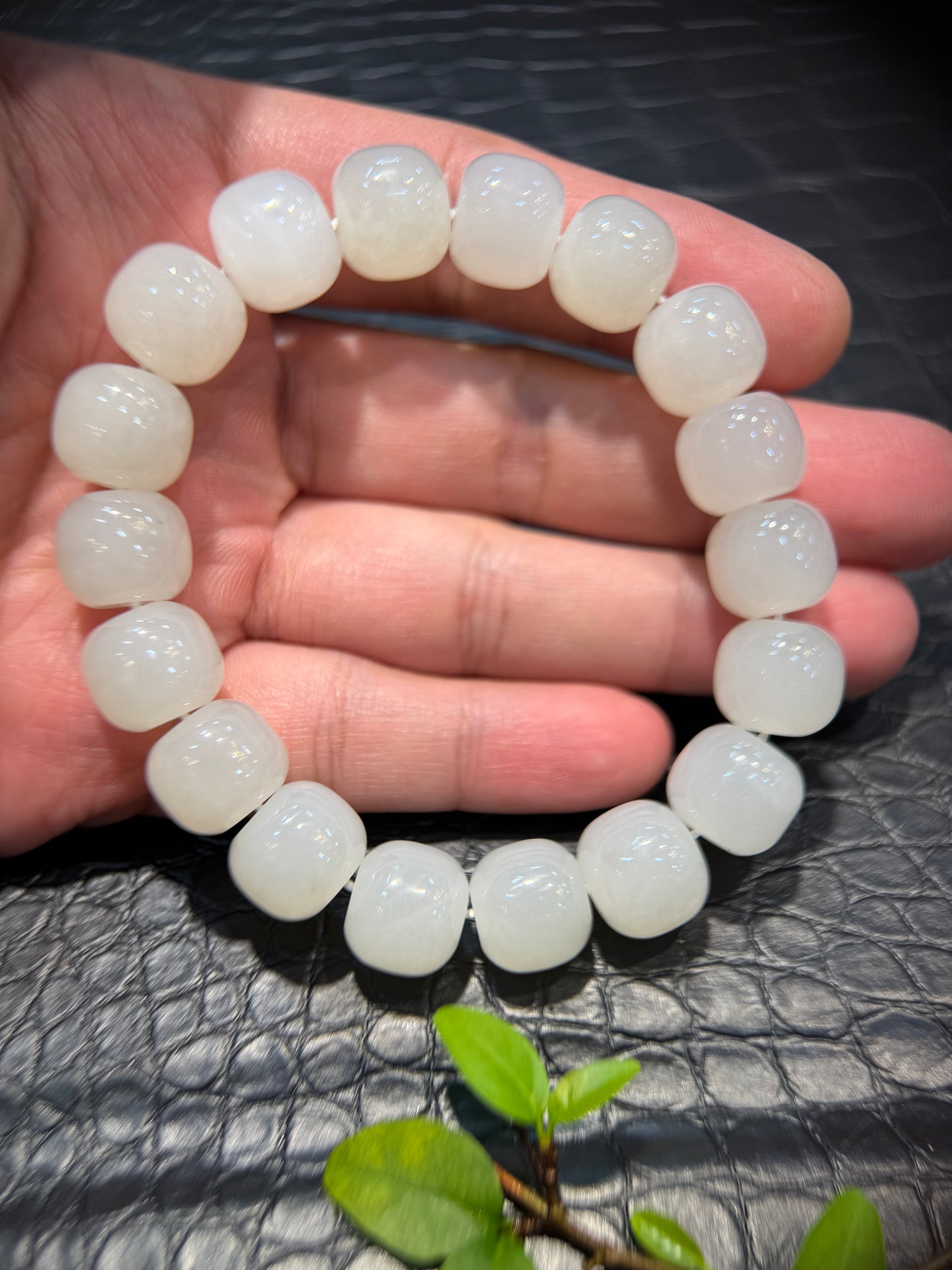 Nephrite beads Bracelet (B016)