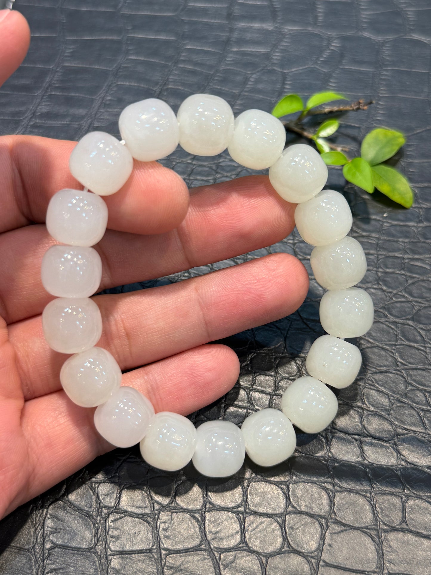 Nephrite beads Bracelet (B016)