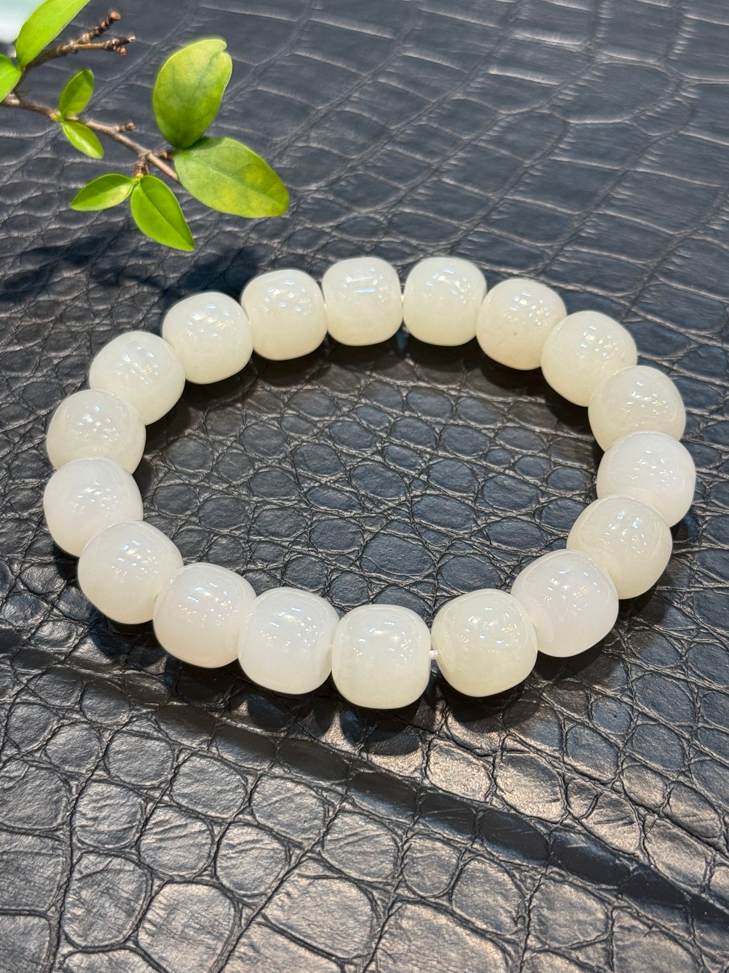 Nephrite beads Bracelet (B016)