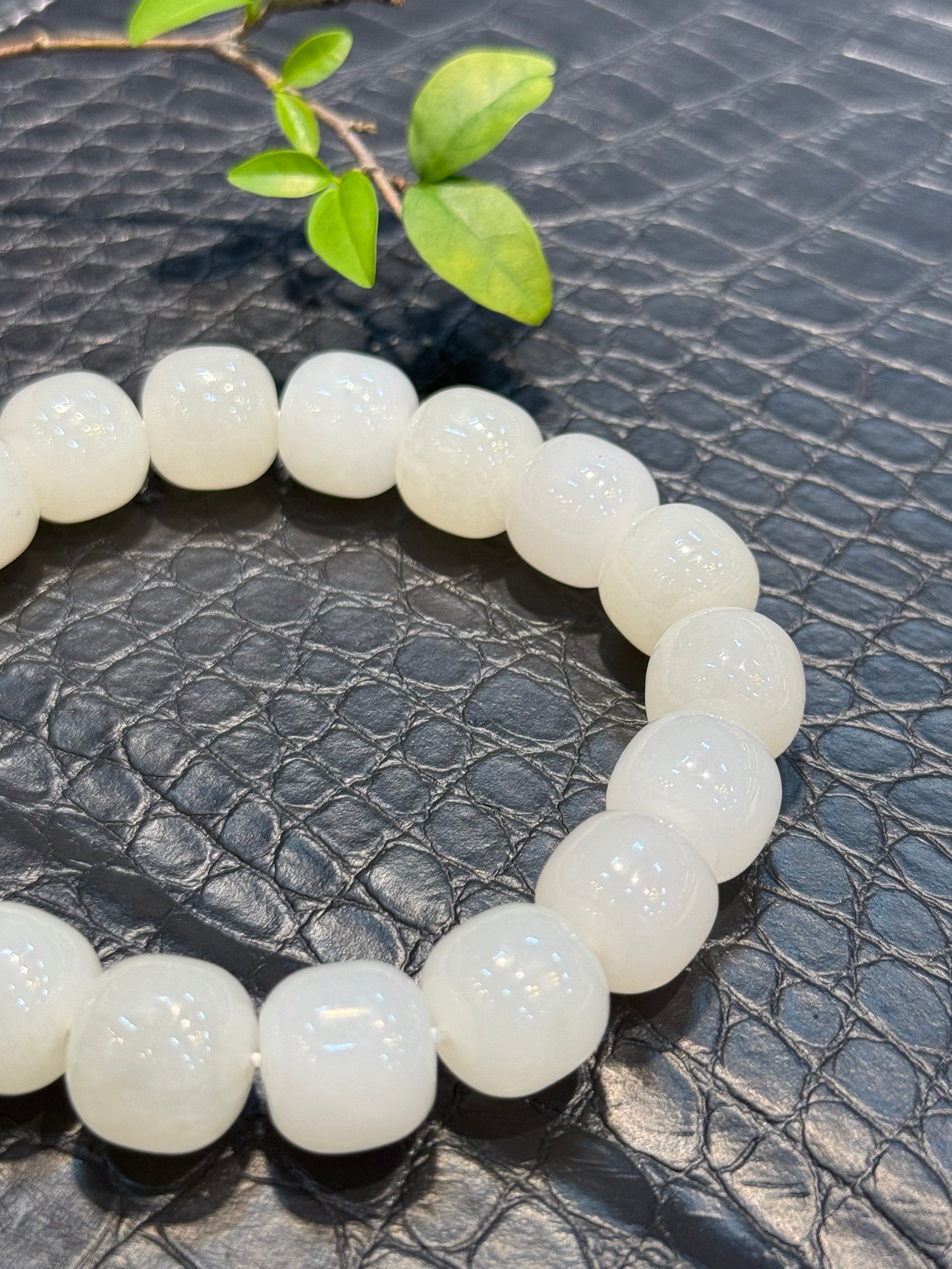Nephrite beads Bracelet (B016)