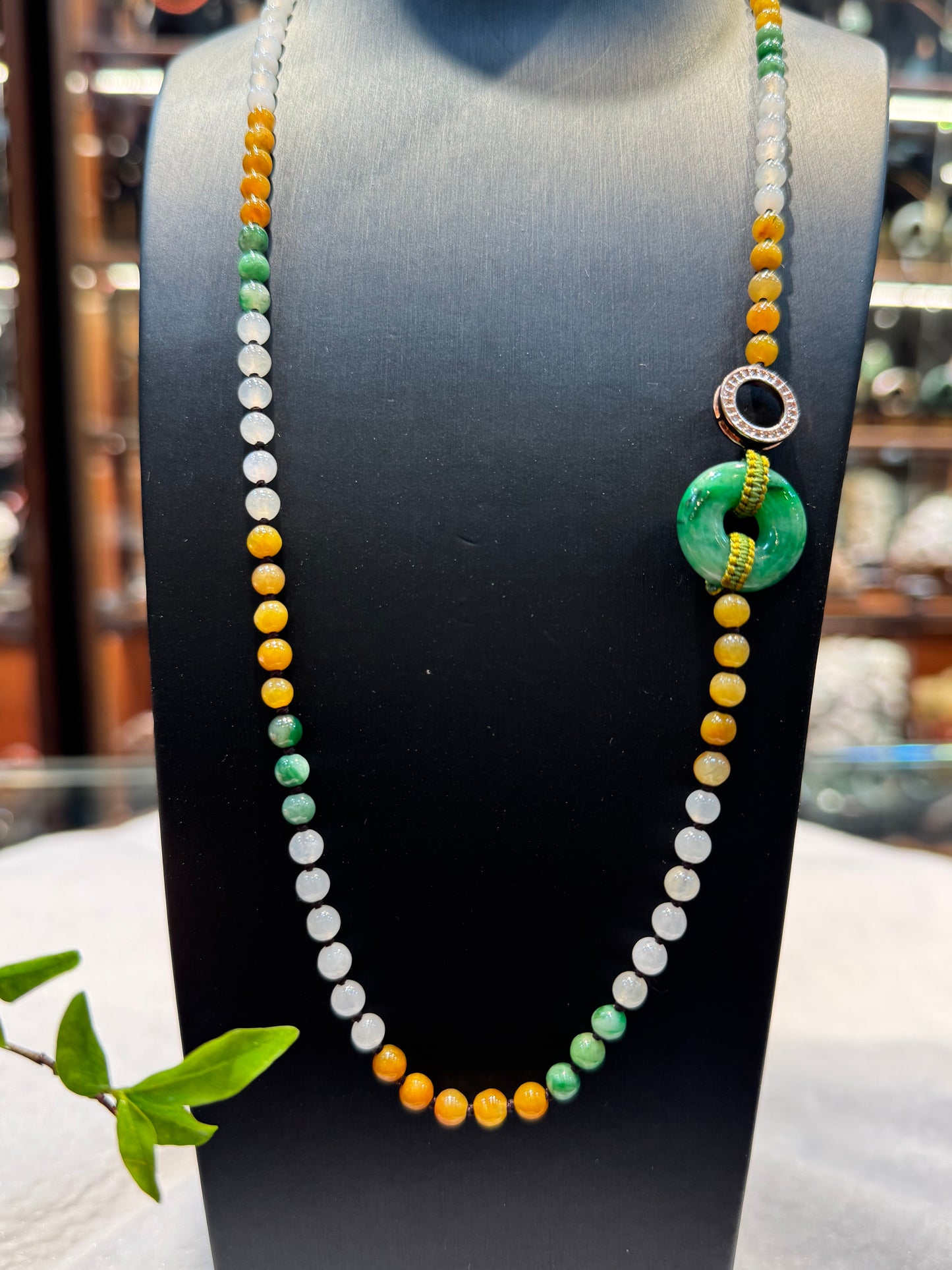 Multi-Colour Round Beads Necklace (N001)