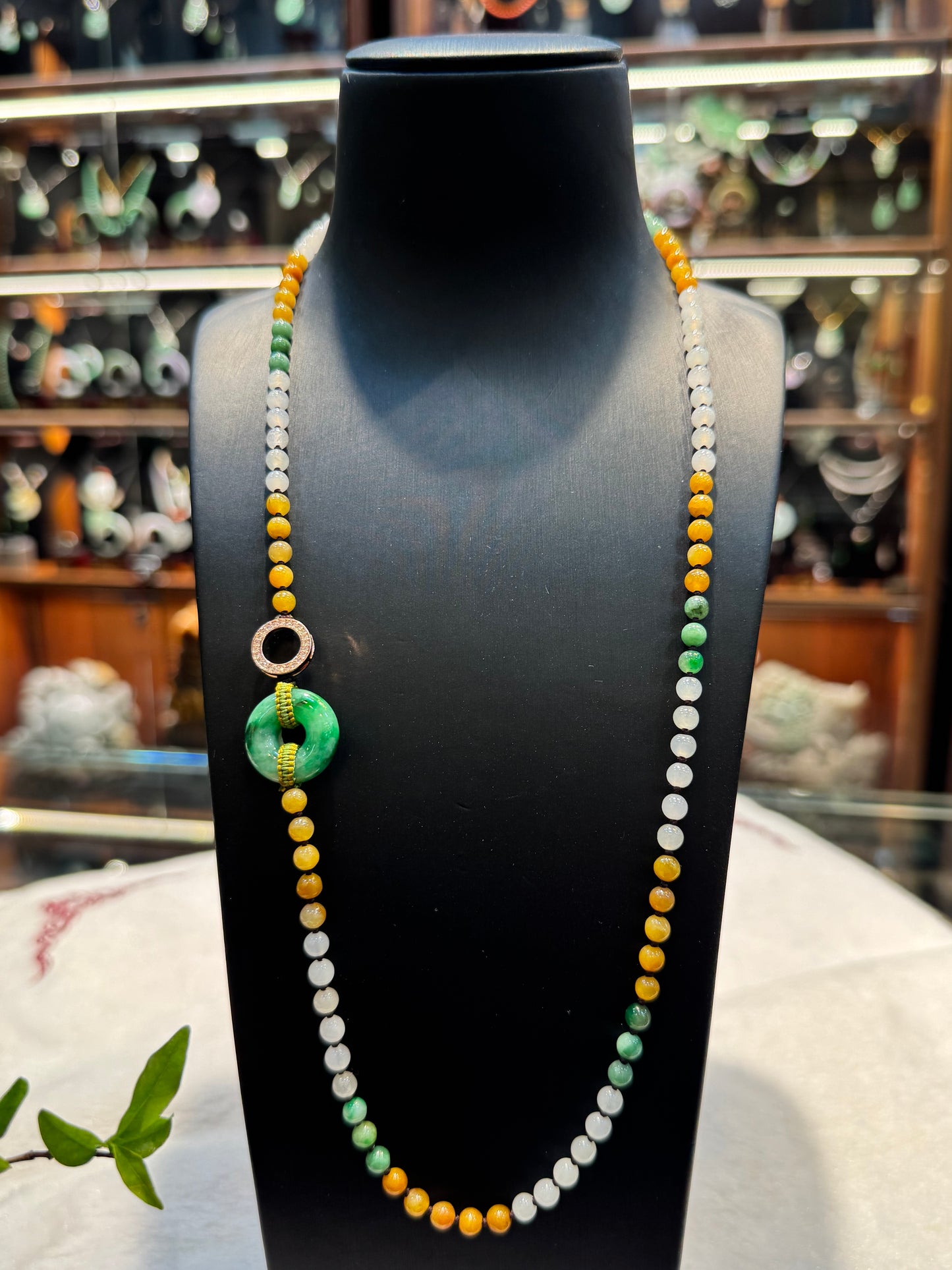 Multi-Colour Round Beads Necklace (N001)