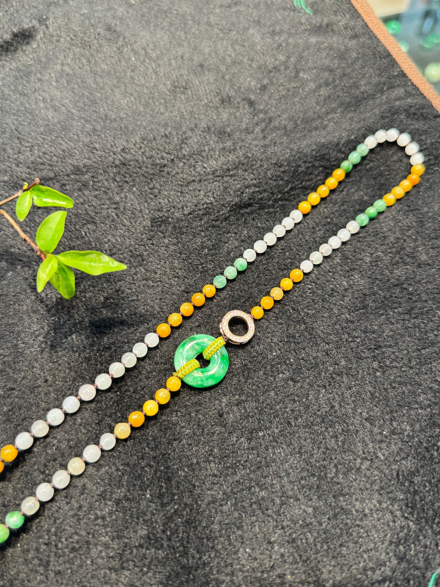 Multi-Colour Round Beads Necklace (N001)