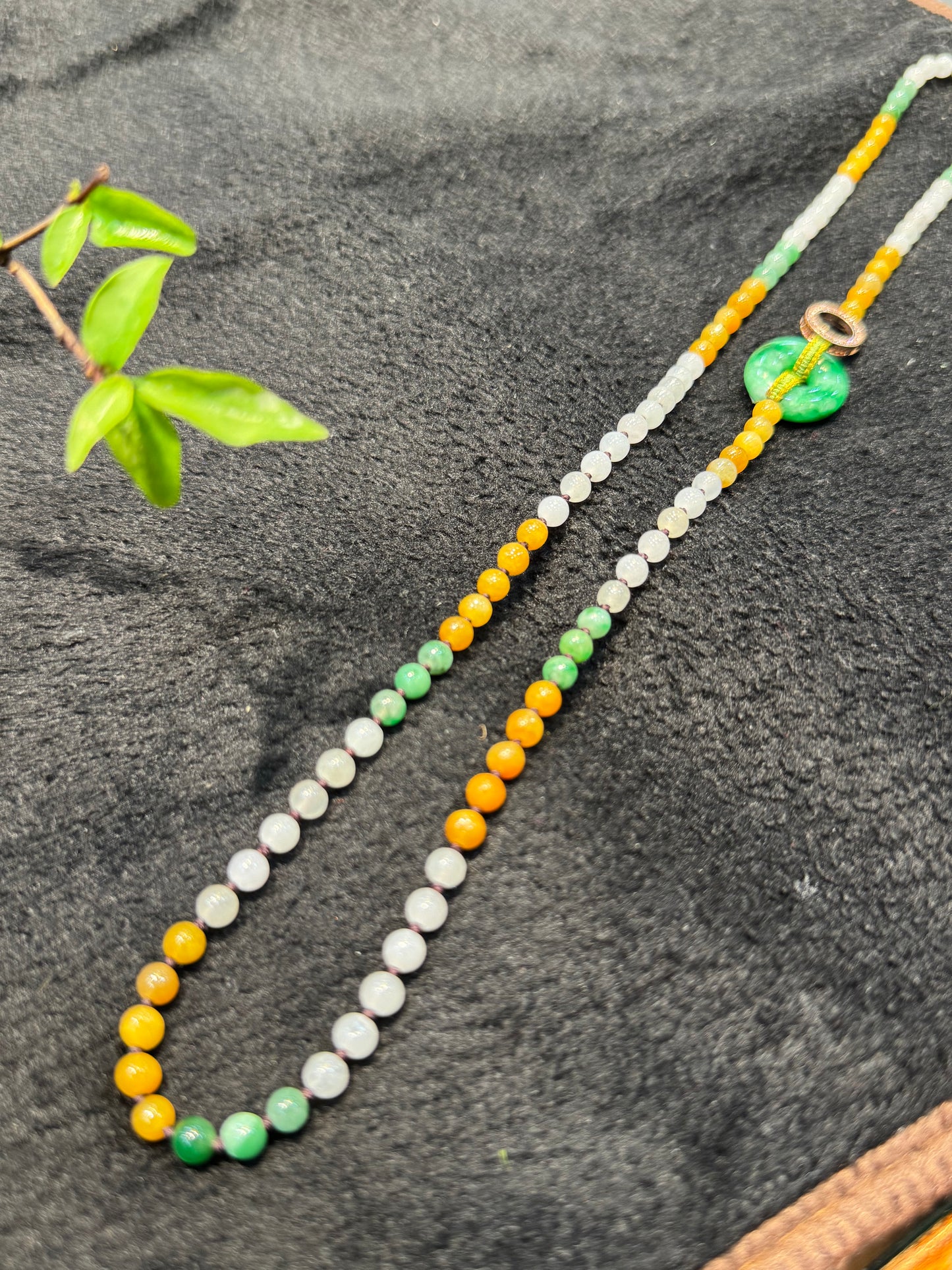 Multi-Colour Round Beads Necklace (N001)