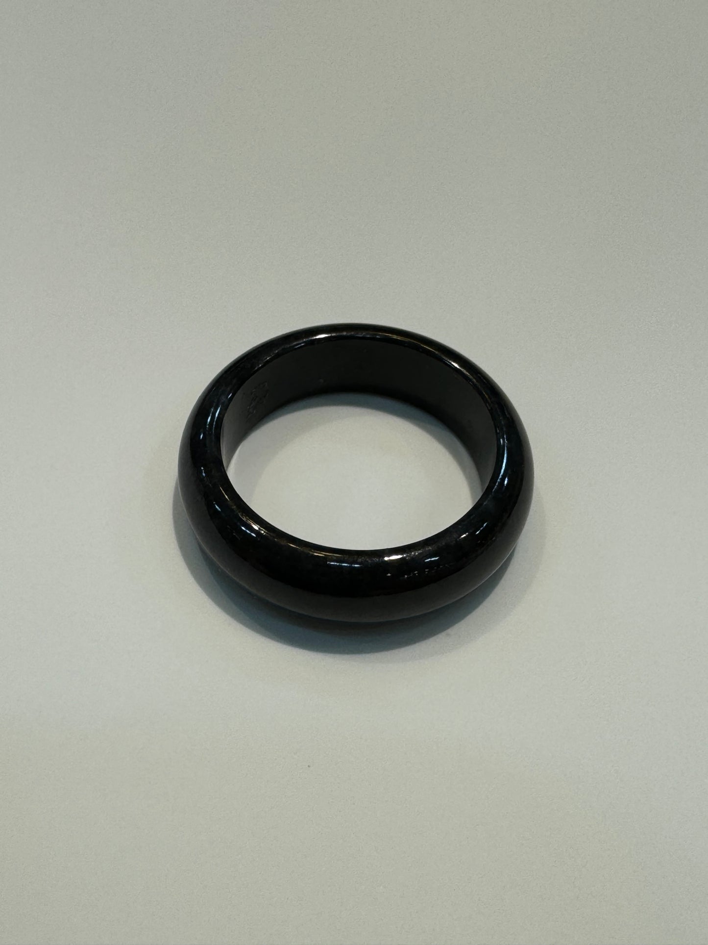 Black Jade Hololith Ring (R125)