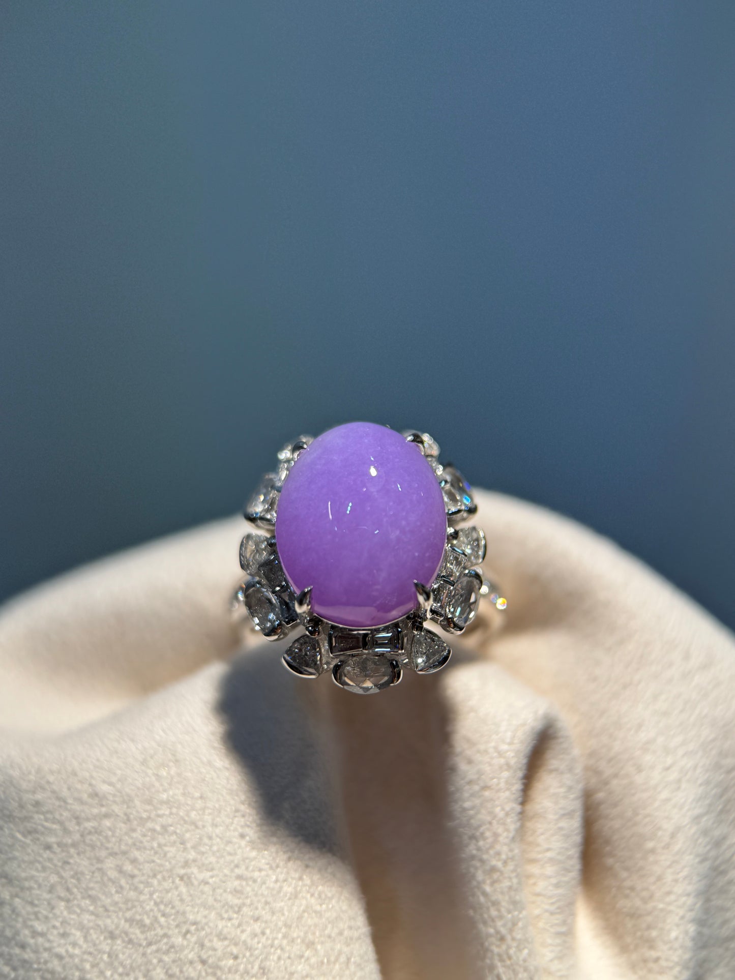 Lavender Cabochon Ring (R154)