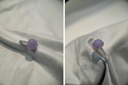 The Timeless Elegance of Shuang Hua’s Lavender Cabochon Ring