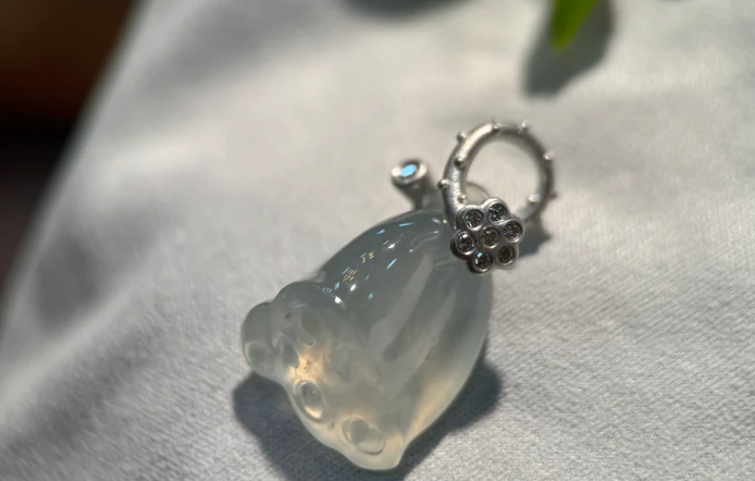 The Icy Lotus Pod Pendant: A Masterpiece of Nature and Craftsmanship