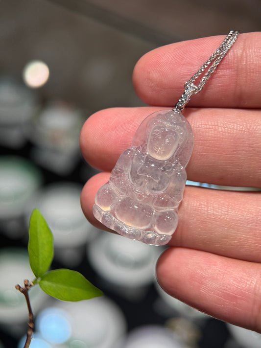 Icy Goddess of Mercy Pendant (P170)