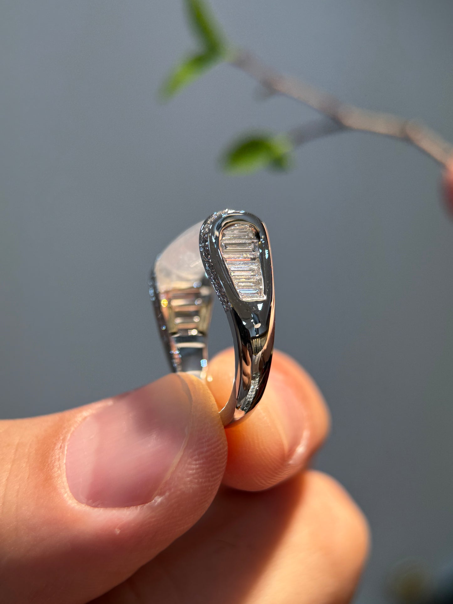 Icy Saddle Ring (R144)