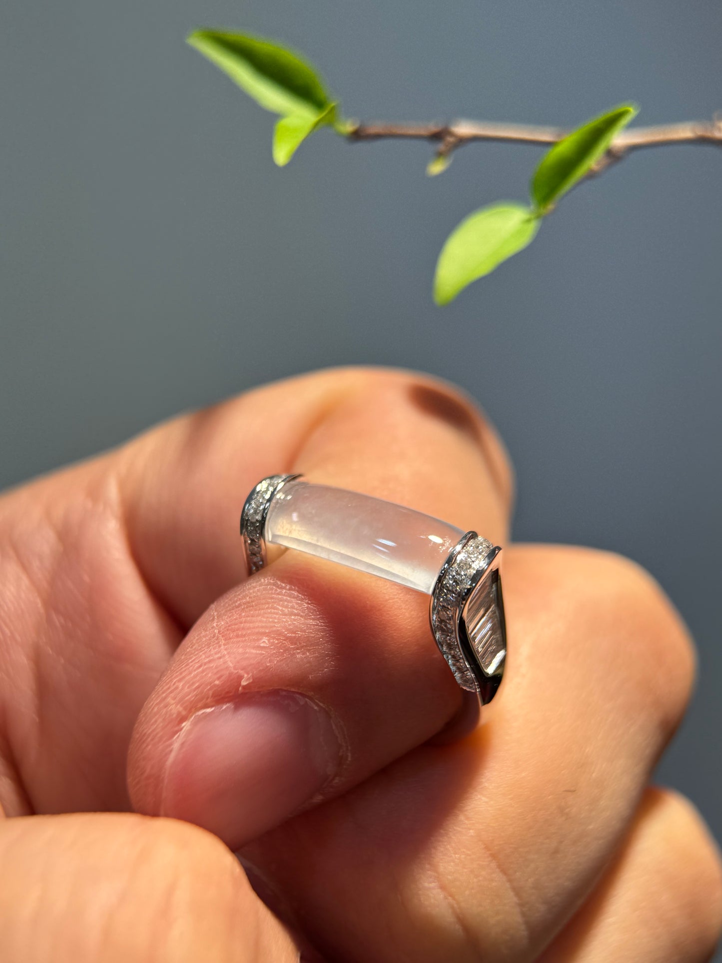 Icy Saddle Ring (R144)