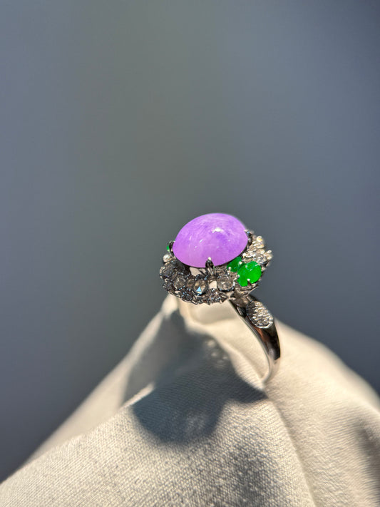 Lavender Cabochon Ring (R160)