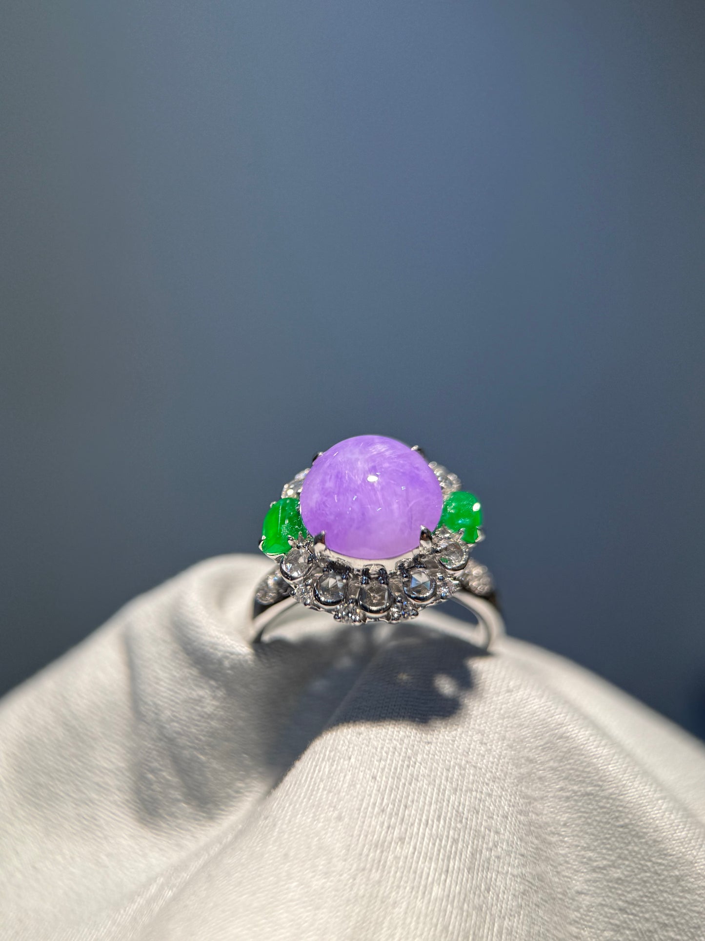 Lavender Cabochon Ring (R160)