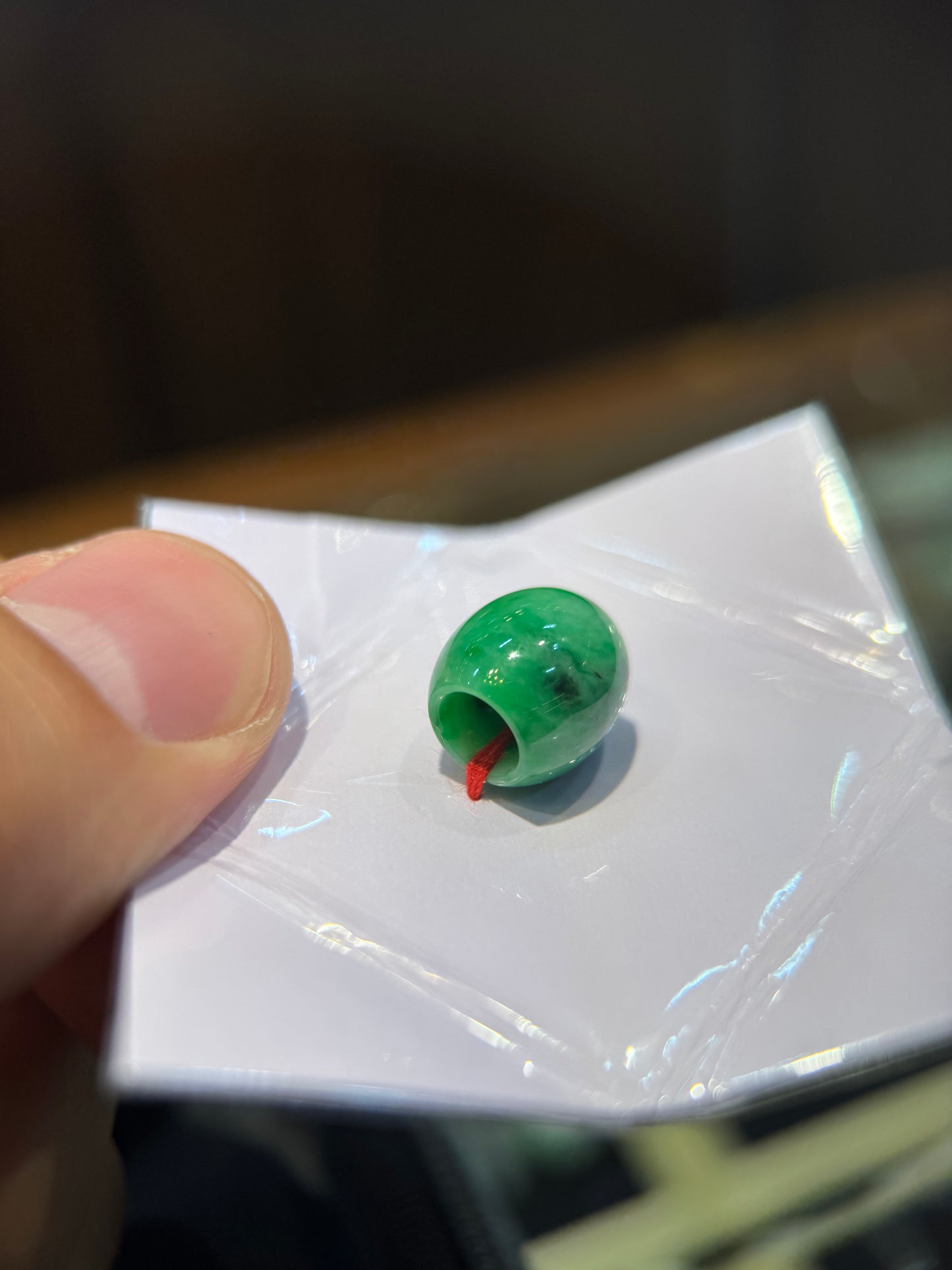 Green Jade Barrel (P172)