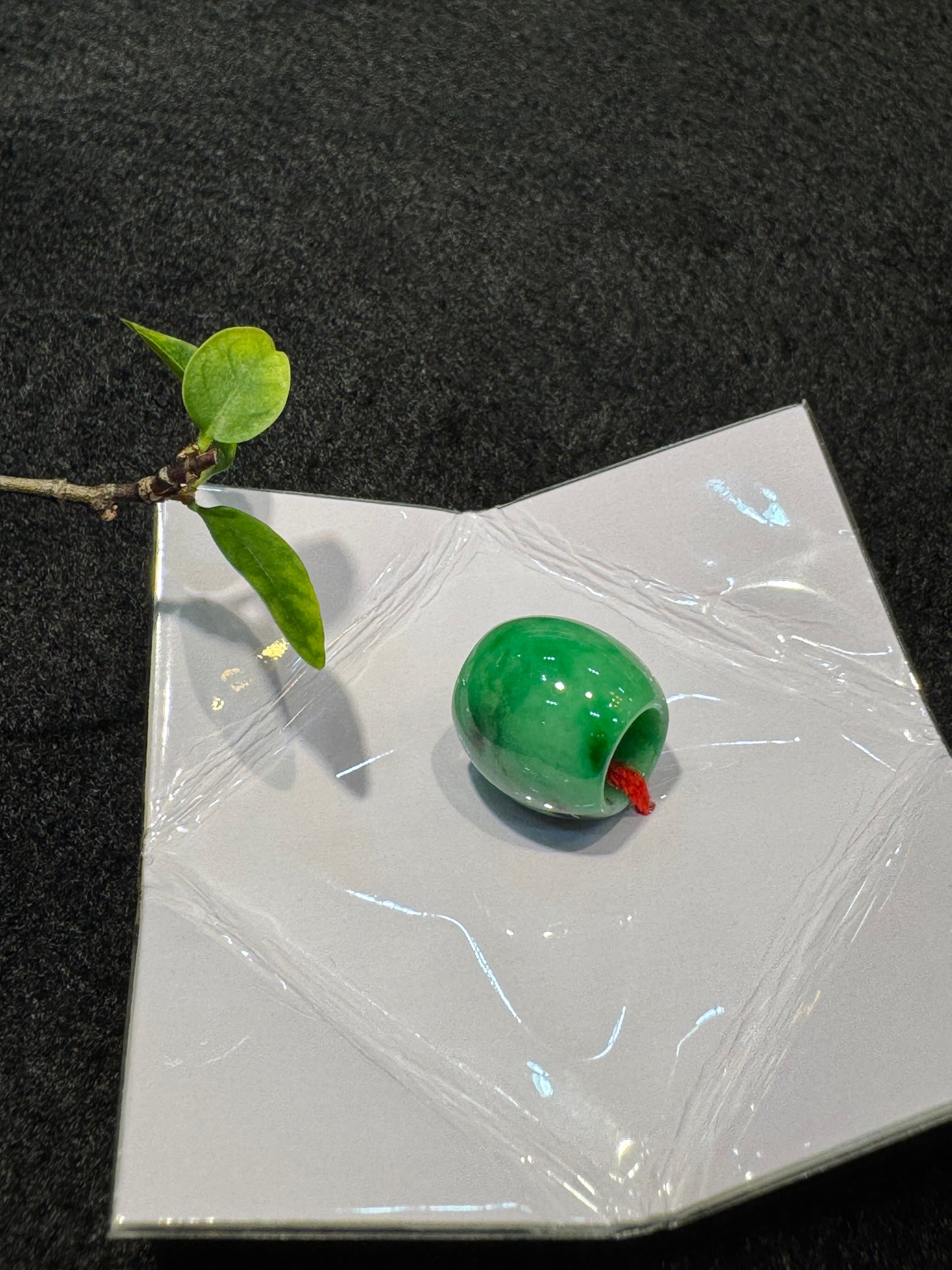 Green Jade Barrel (P172)