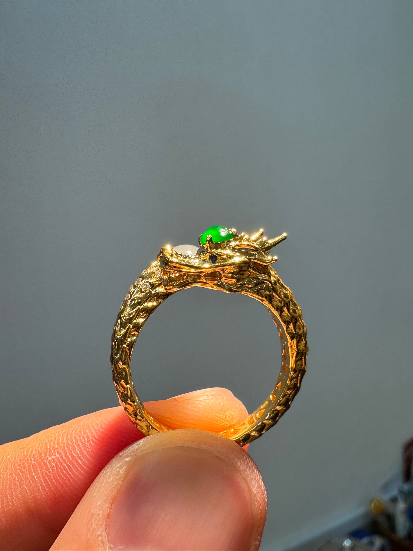 Dragon Jade Ring (R161)