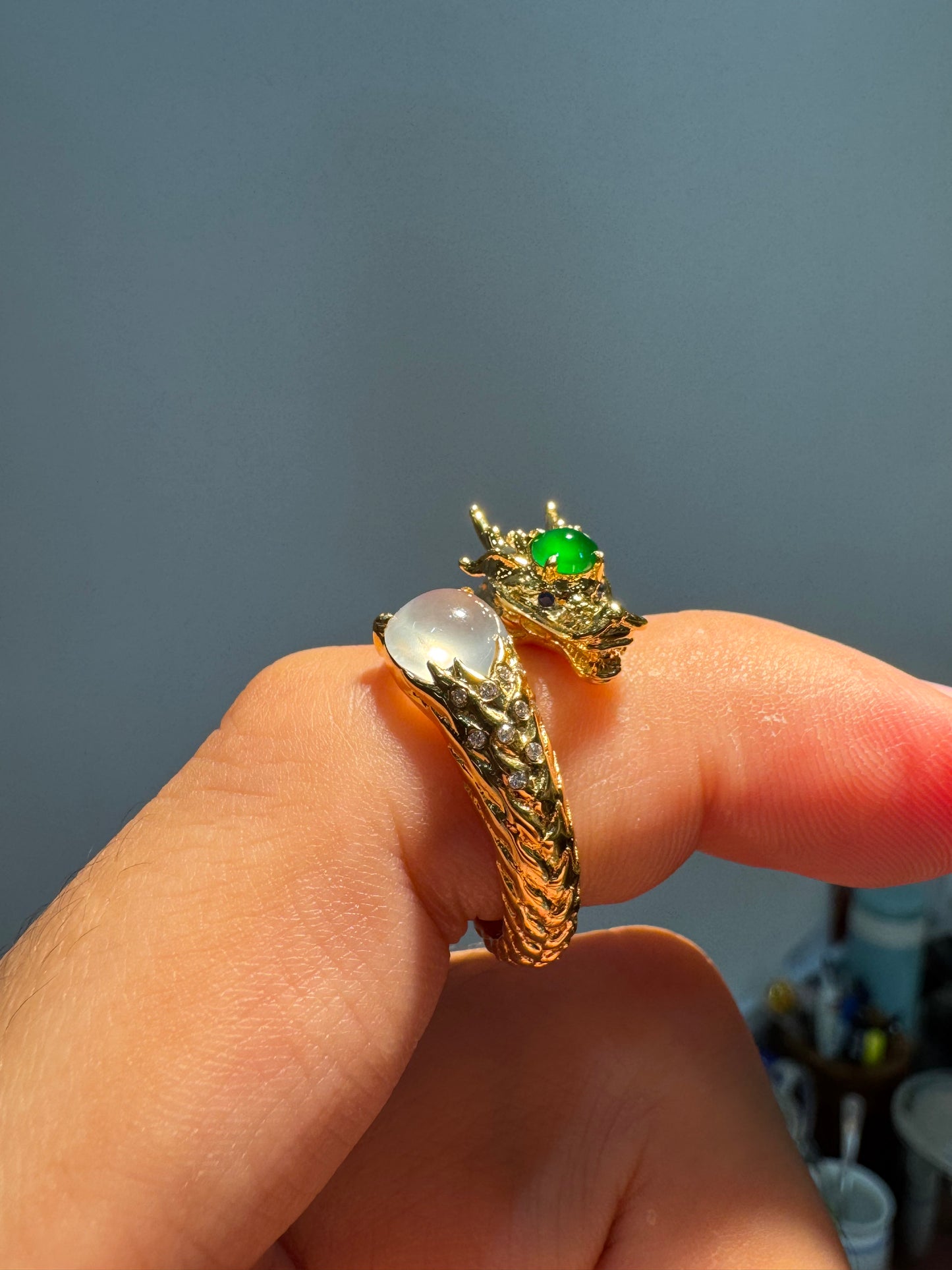 Dragon Jade Ring (R161)