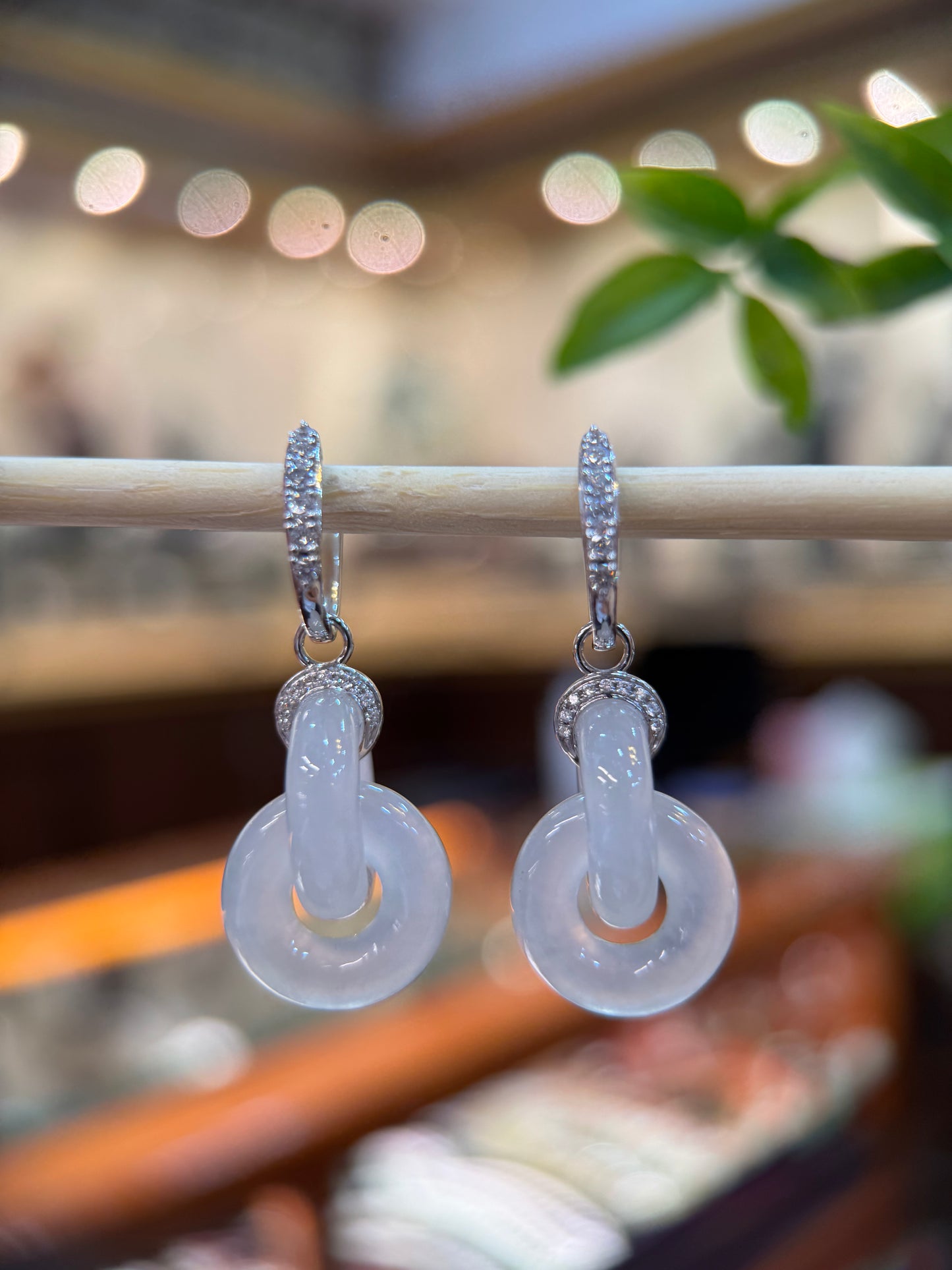 Icy Double Loop Earring (E332)