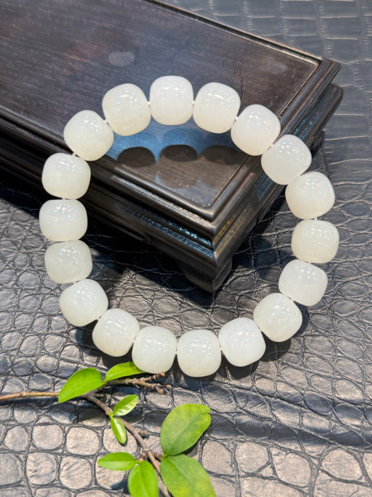 Nephrite beads Bracelet (B016)